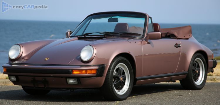 1984, 1985, 1986 Porsche 911 Carrera 3.2 Cabriolet 901