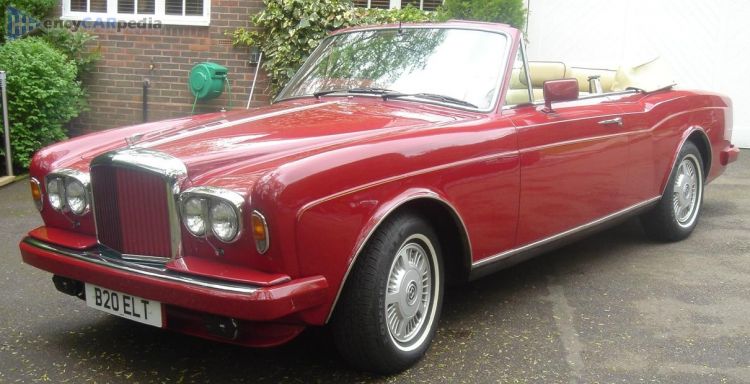 1985, 1986, 1987 Bentley Continental