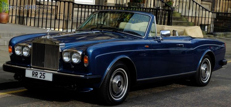 1986, 1987 Rolls-Royce Corniche Descapotable
