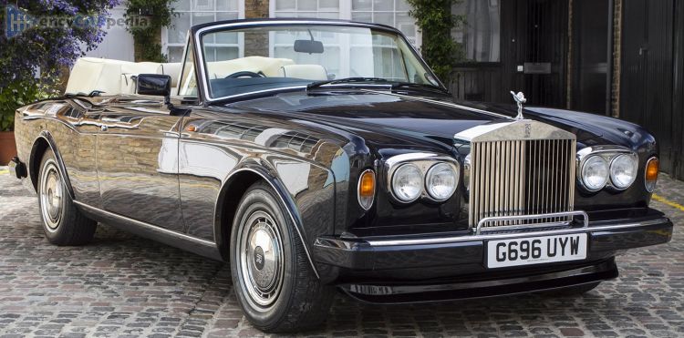 1990, 1991, 1992, 1993 Rolls-Royce Corniche III