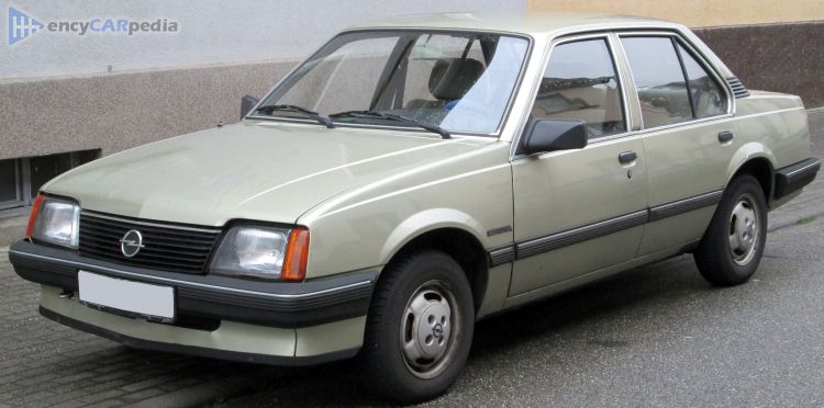 1981, 1982, 1983, 1984, 1985, 1986 Opel Ascona 1.3 S, J, L, Berlina