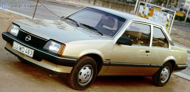 1982, 1983, 1984, 1985, 1986 Opel Ascona 1.8 E, CD, J, L, Berlina