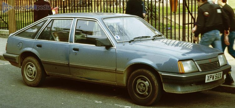 1982, 1983, 1984, 1985, 1986, 1987, 1988 Opel Ascona 1.6 D