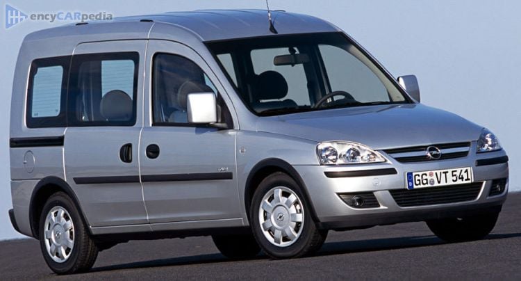 2006, 2007, 2008, 2009, 2010, 2011 Opel Combo Tour 1.3 CDTI