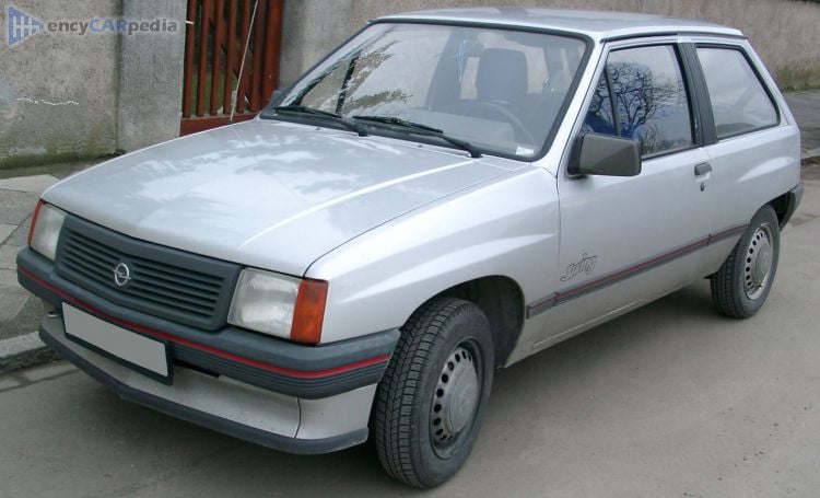 1987, 1988, 1989 Opel Corsa 1.2 NE Swing, GL