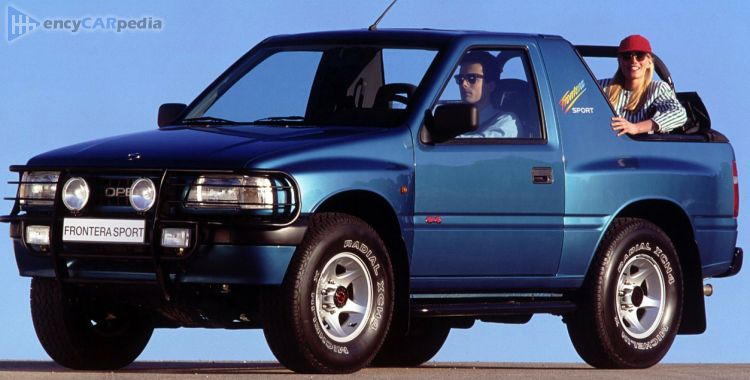 1995, 1996 Opel Frontera Sport Soft Top 2.8 TDi