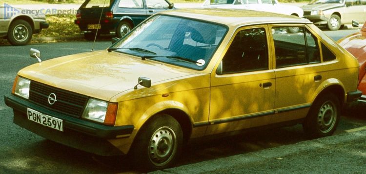 1980, 1981, 1982, 1983, 1984 Vauxhall Astra 1.2 S, J, L