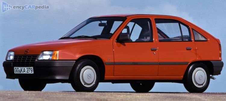 1986, 1987, 1988, 1989 Opel Kadett 1.6i
