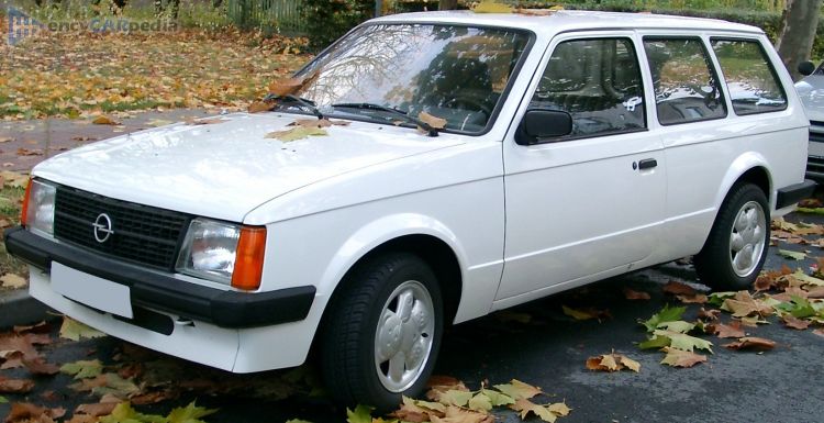 1981, 1982, 1983, 1984 Opel Kadett 1.6 S, J, L, SR, Caravan