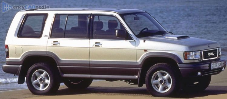 1992, 1993, 1994, 1995, 1996, 1997, 1998 Opel Monterey LTD 3.2i 24v