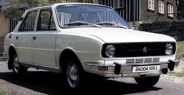 1976, 1977, 1978, 1979, 1980, 1981, 1982, 1983, 1984, 1985, 1986, 1987, 1988 Škoda 105