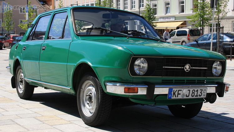 1978, 1979, 1980, 1981, 1982, 1983, 1984, 1985, 1986, 1987 Škoda 120