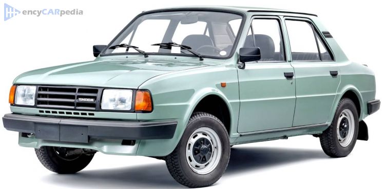1988, 1989, 1990 Škoda 125