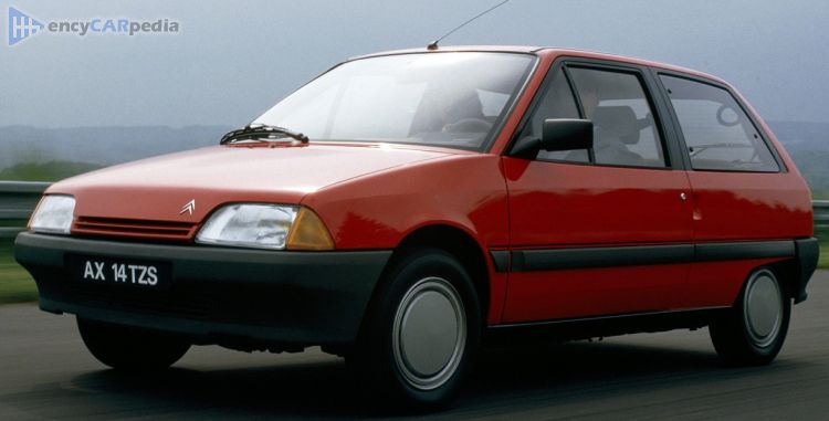 1987, 1988 Citroën AX 11 E, RE, TRE