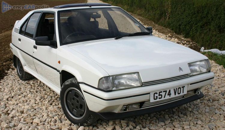 1987, 1988, 1989, 1990 Citroën BX 19 RD, TRD