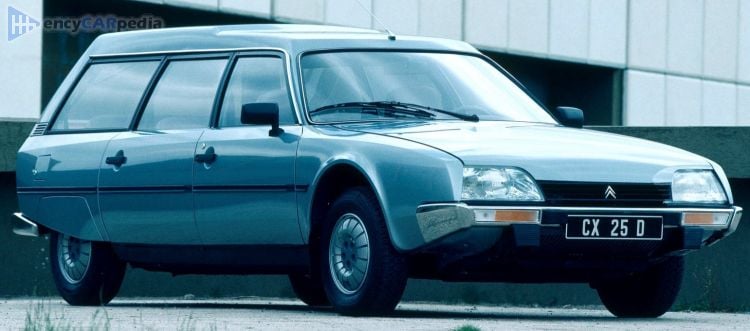 1979, 1980, 1981, 1982, 1983, 1984, 1985, 1986, 1987, 1988, 1989, 1990, 1991 Citroën CX 2500 Diesel Break Confort, Break