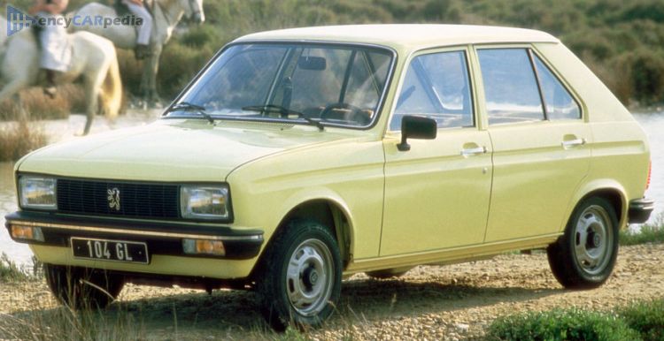 1975, 1976 Peugeot 104 L/GL