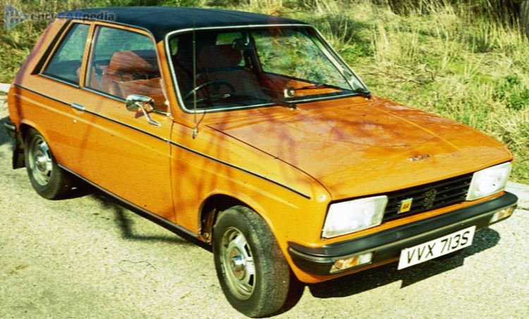 1976, 1977, 1978, 1979 Peugeot 104 ZS