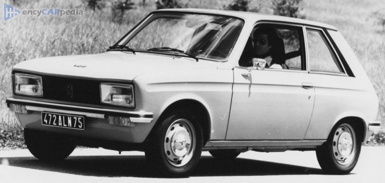 1979, 1980, 1981, 1982, 1983 Peugeot 104 ZL
