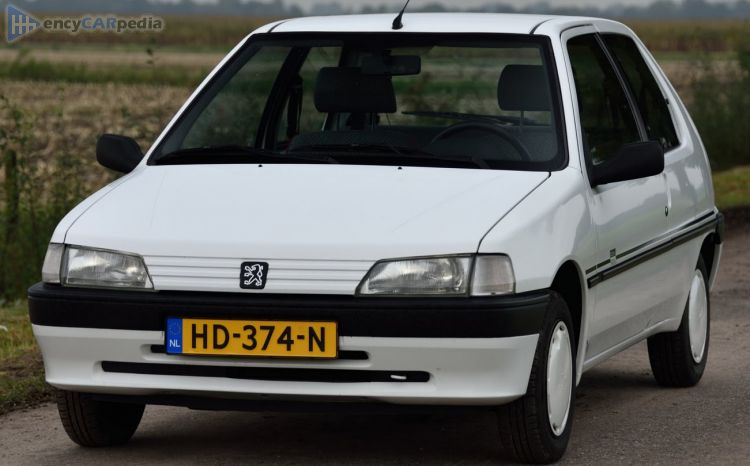 1992, 1993, 1994, 1995, 1996 Peugeot 106 1.0