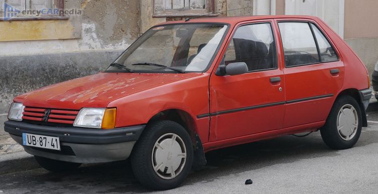 1983, 1984, 1985, 1986 Peugeot 205 XT, GT