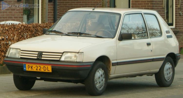 1986, 1987 Peugeot 205 XE