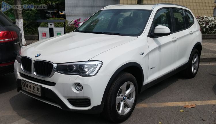 2014, 2015, 2016 BMW X3 sDrive20i F25