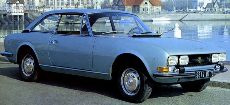 1969, 1970, 1971, 1972, 1973 Peugeot 504 Coupé