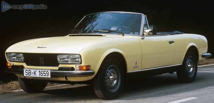 1977, 1978, 1979, 1980, 1981, 1982, 1983 Peugeot 504 Cabriolet TI