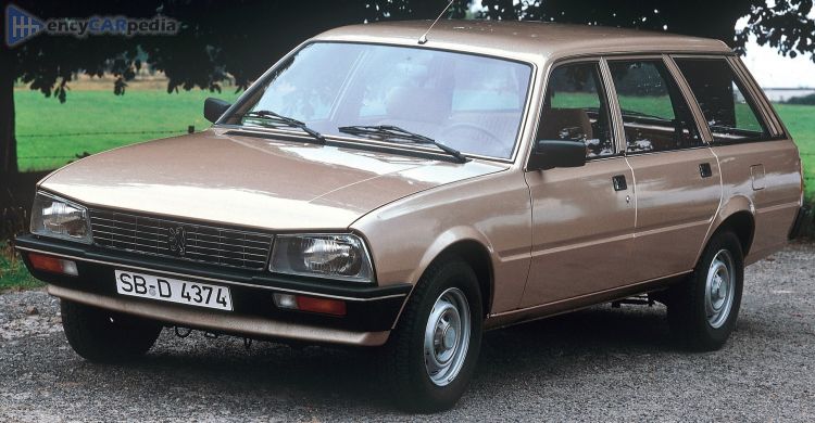 1986, 1987, 1988, 1989, 1990, 1991 Peugeot 505 Break GL, GR