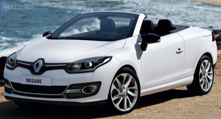 2013, 2014, 2015 Renault Mégane Coupé-Cabriolet ENERGY TCe 1