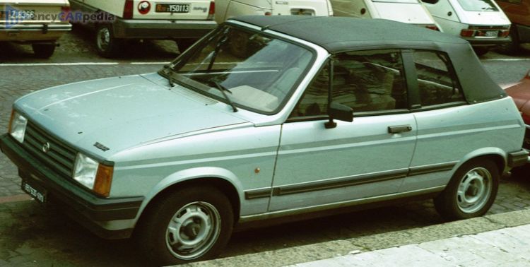 1983, 1984, 1985, 1986 Talbot Samba Cabriolet