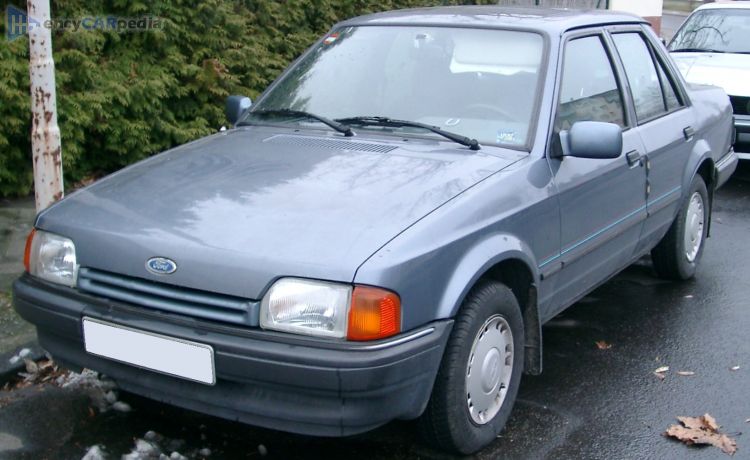 1986, 1987 Ford Orion 1.3 CL, Ghia