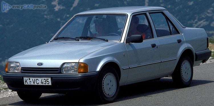 1987, 1988, 1989 Ford Orion 1.4 CL, Ghia