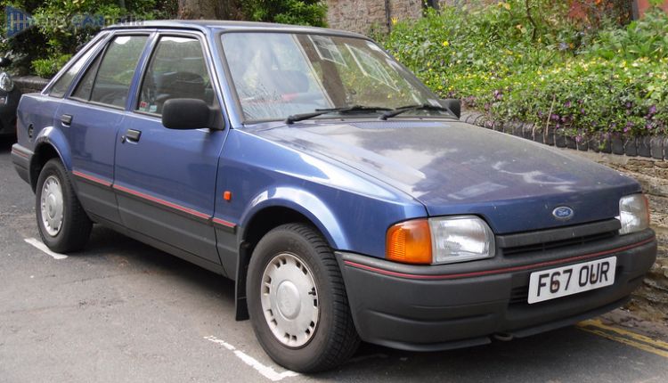 1987, 1988, 1989 Ford Escort 1.4 C, CL, Ghia