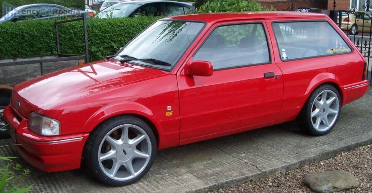 1986, 1987 Ford Escort Station Wagon XR3i