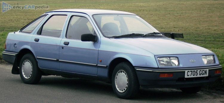 1984, 1985, 1986, 1987 Ford Sierra 1.8 Laser, L, GL, Ghia
