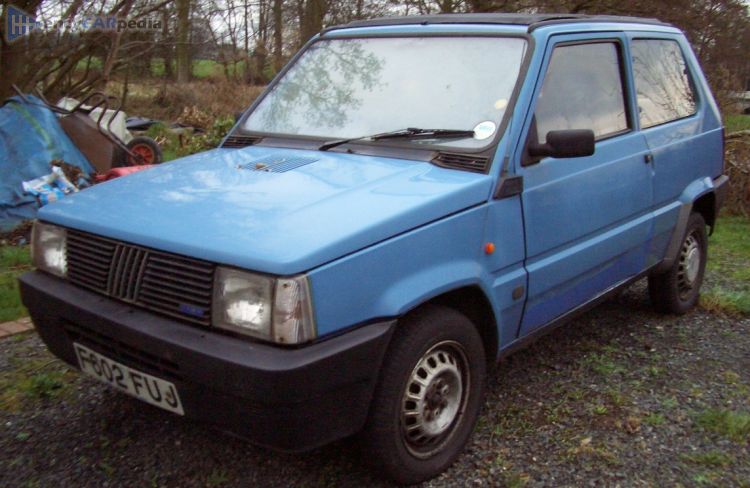 1986, 1987, 1988, 1989, 1990, 1991 Fiat Panda 1000 CL 141