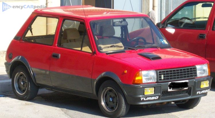 1984, 1985, 1986 Innocenti Turbo de Tomaso