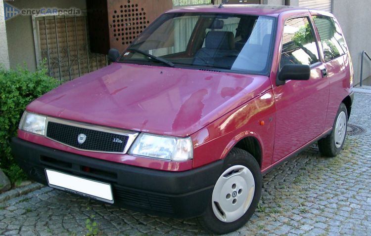 1993, 1994, 1995 Lancia Y10 1.1 i.e.