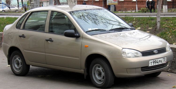 2004, 2005 Lada Kalina 1118