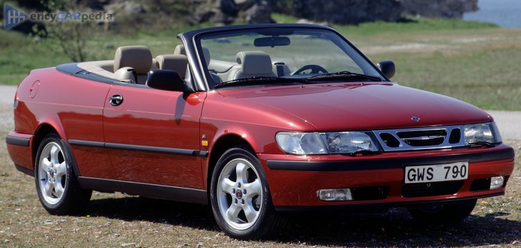 1999, 2000, 2001 Saab 9-3 Cabrio 2.0t