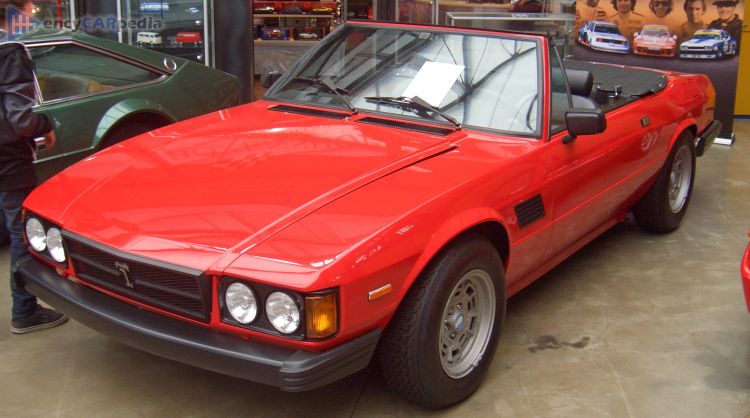1980, 1981, 1982, 1983, 1984, 1985, 1986, 1987 De Tomaso Longchamp Spyder