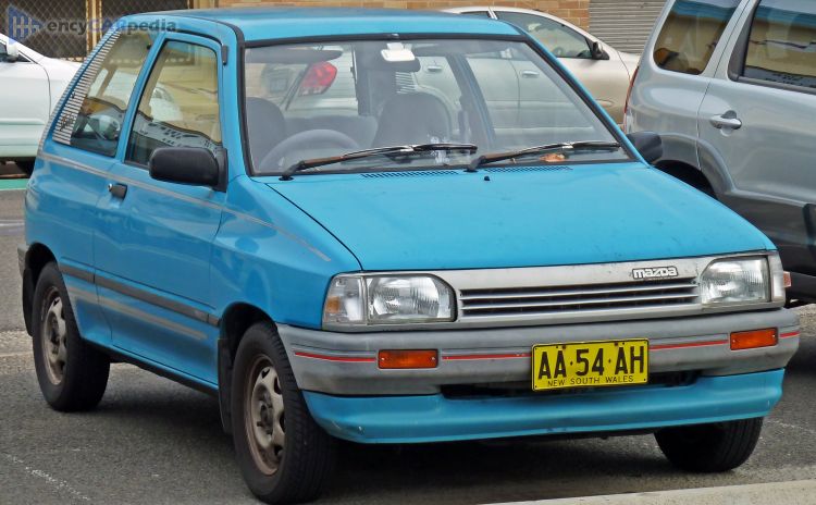 1990, 1991 Mazda 121 L