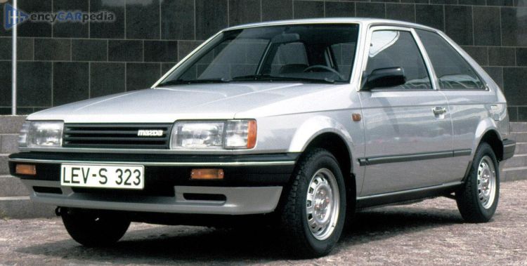 1985, 1986, 1987, 1988 Mazda 323 LX 1.1 BF