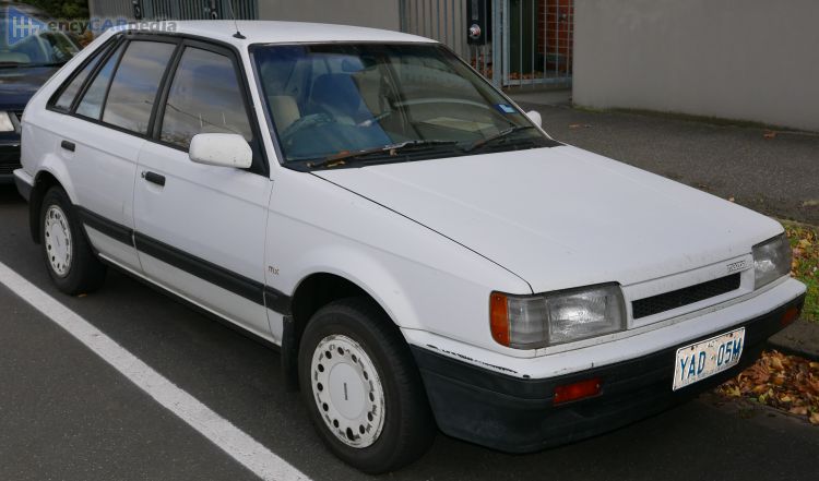 1986, 1987, 1988 Mazda 323 LX 1.7 Diesel BF
