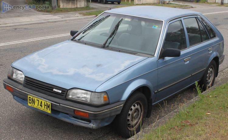 1988, 1989 Mazda 323 LX 1.7 Diesel BF