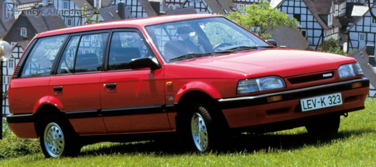 1988, 1989 Mazda 323 LX 1.7 Diesel Estate BW