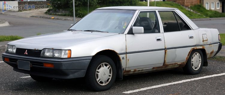 1984, 1985, 1986 Mitsubishi Galant 1800 GLX TD