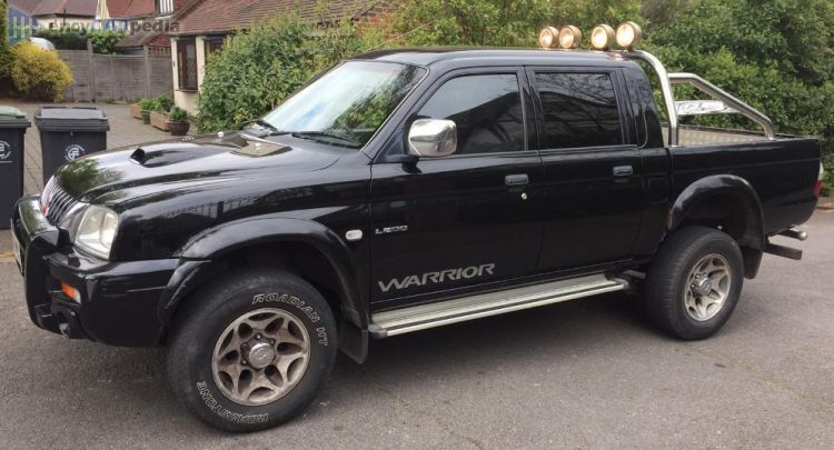 2002, 2003, 2004, 2005, 2006 Mitsubishi L200 2.5 TD 115